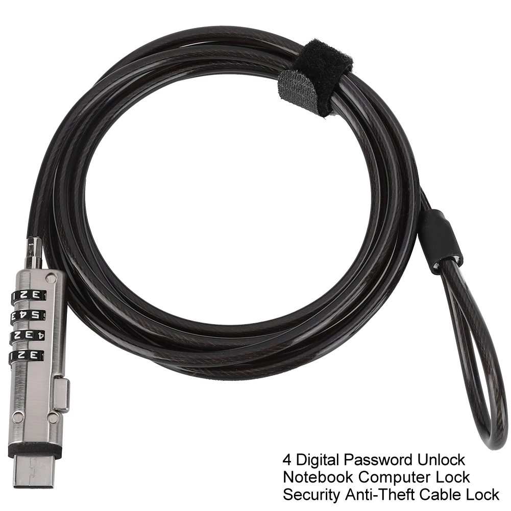 Pc Security Lock - Latop Lock 4 Digital Password Unlock
