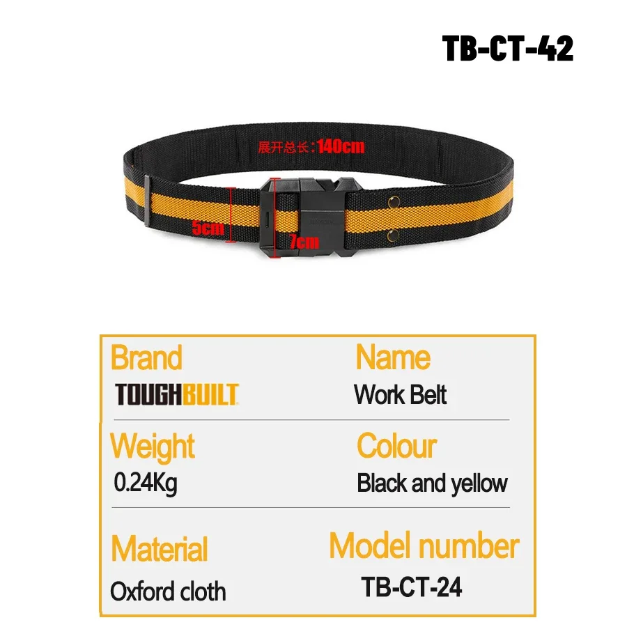 ToughBuilt TB-CT-42 Work Belt  – Office Tech Bag Bewertung und Preis
