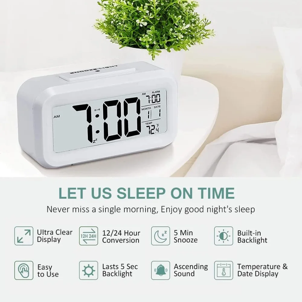 LED Electronic Digital Alarm C – Office Tech Gadgets Bewertung und Preis