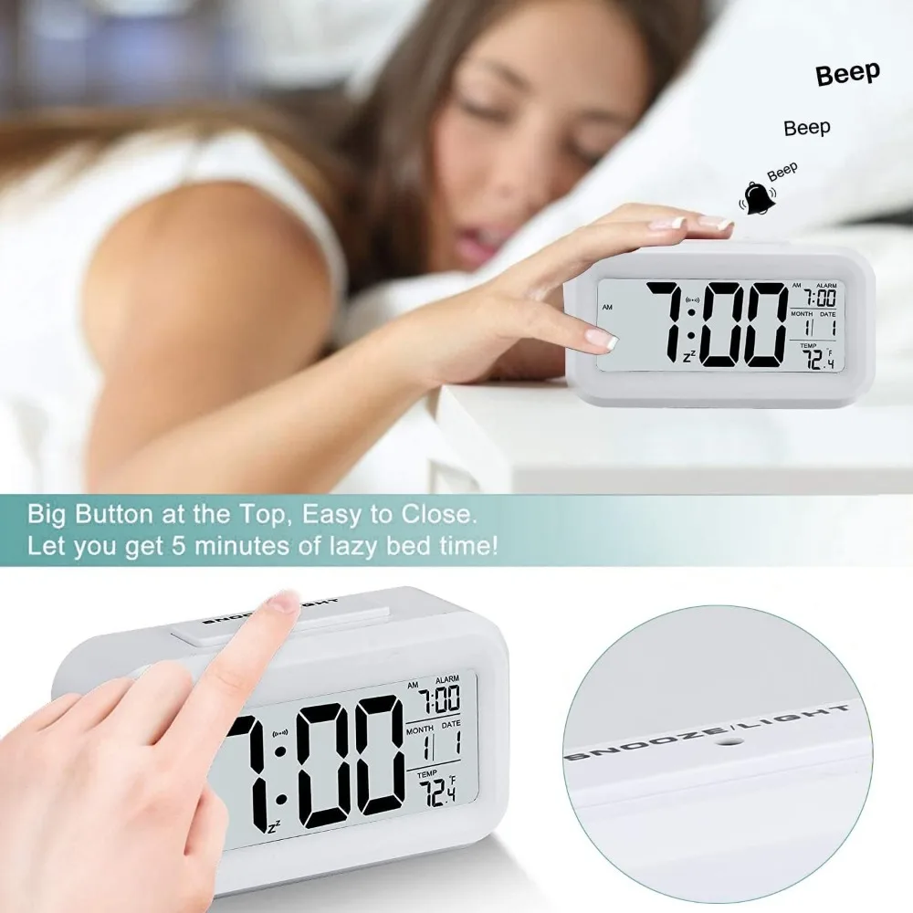 LED Electronic Digital Alarm C – Office Tech Gadgets Bewertung und Preis