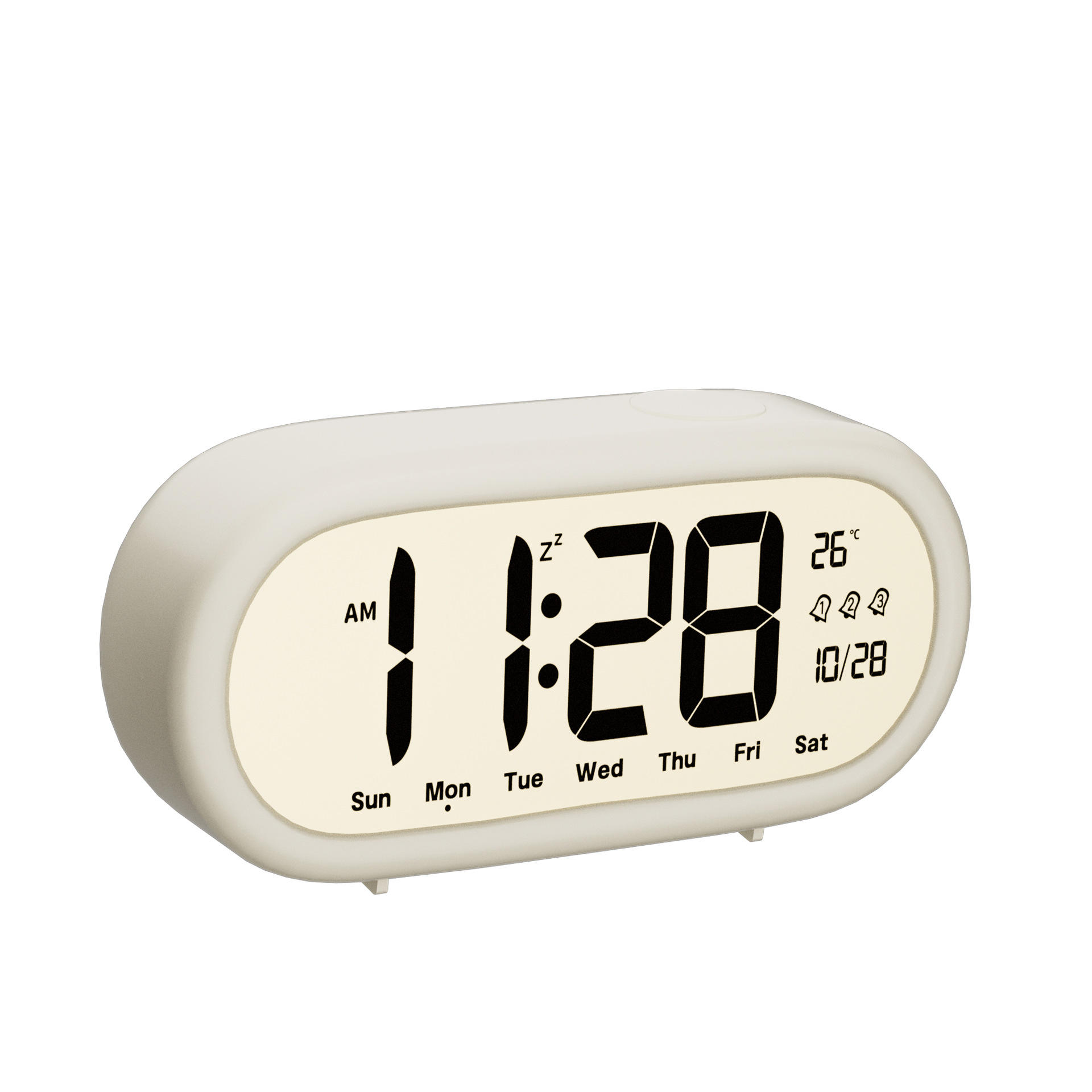 LCD Alarm Clock Digital Alarm  – Office Tech Gadgets Bewertung und Preis