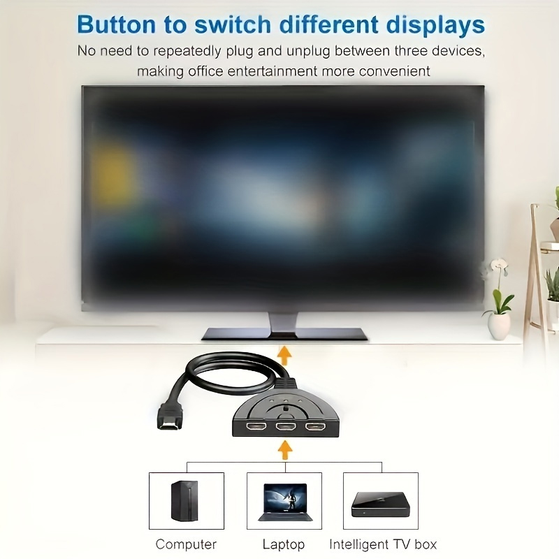 4K*2K 3 Port HDTV-compatible S – Hdmi Matrix Switch Bewertung und Preis