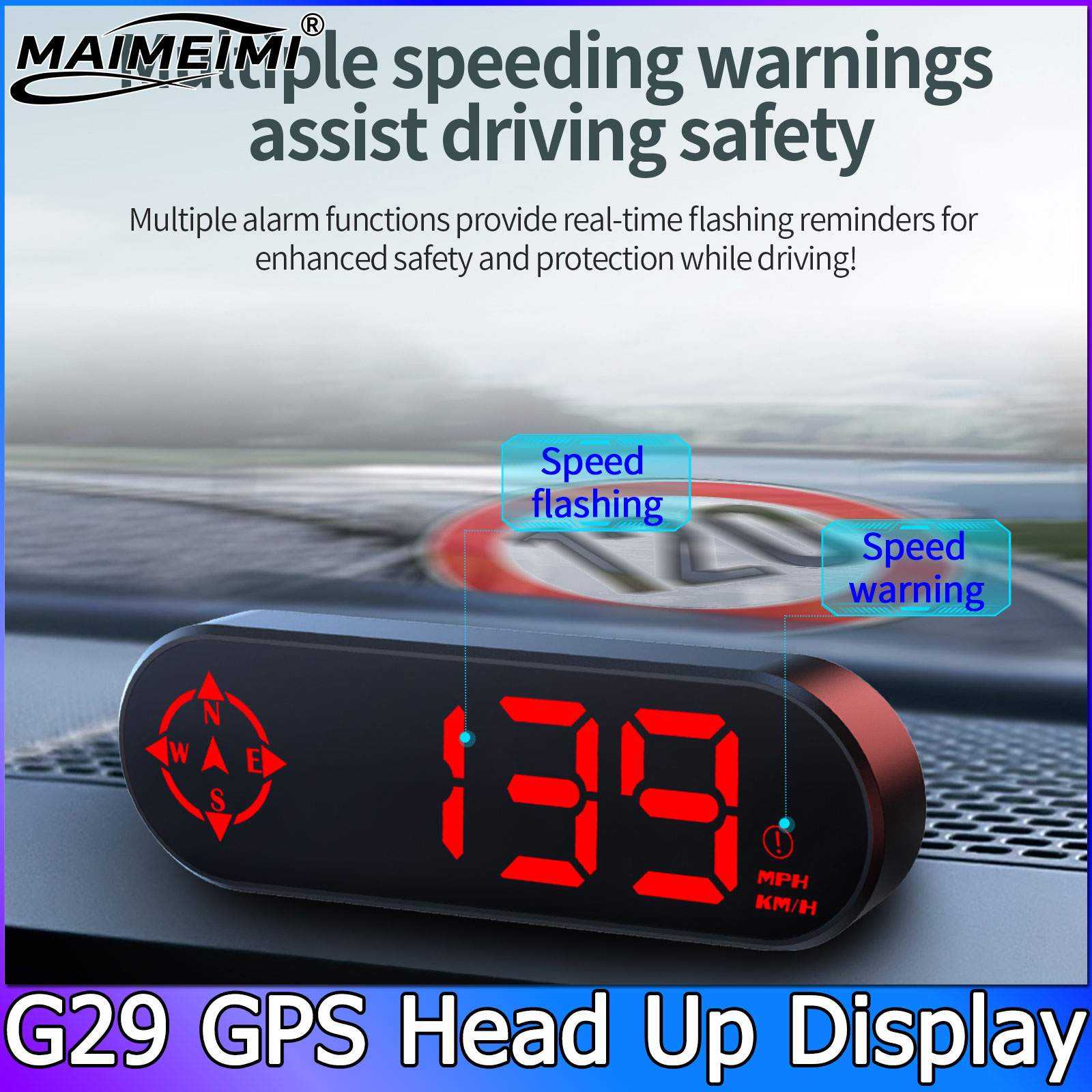 G29 Car Head up Display GPS HU – Pc Security Lock Bewertung und Preis
