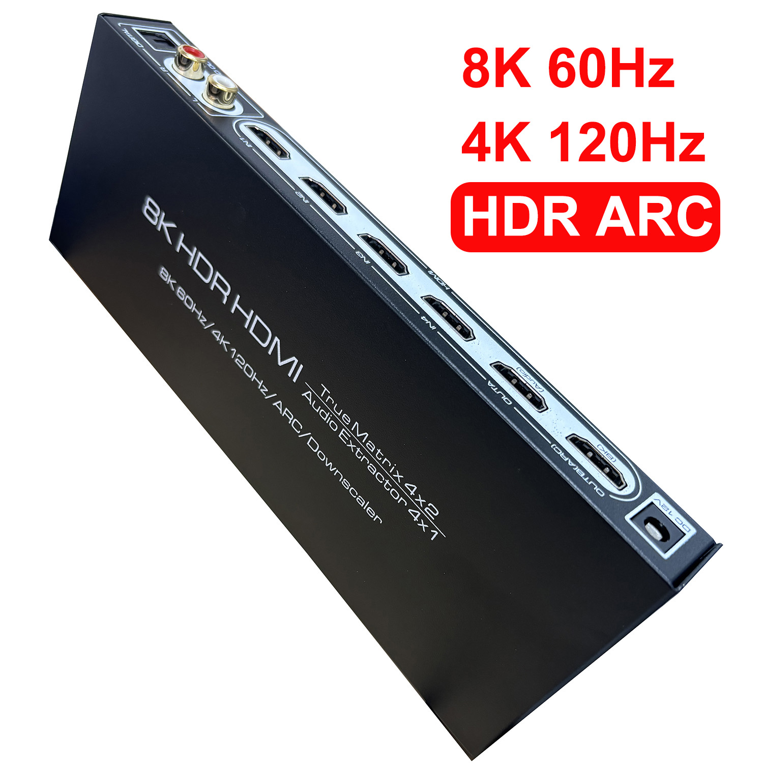 8K 60Hz HDMI Matrix 4x2 Suppor – Hdmi Matrix Switch Bewertung und Preis