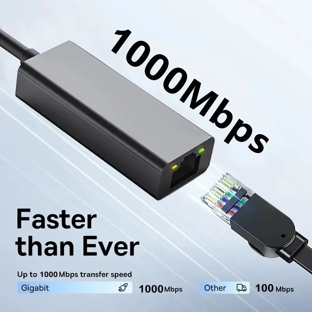 Type C Ethernet Adapter USB 3. – Gigabit Network Card Bewertung und Preis