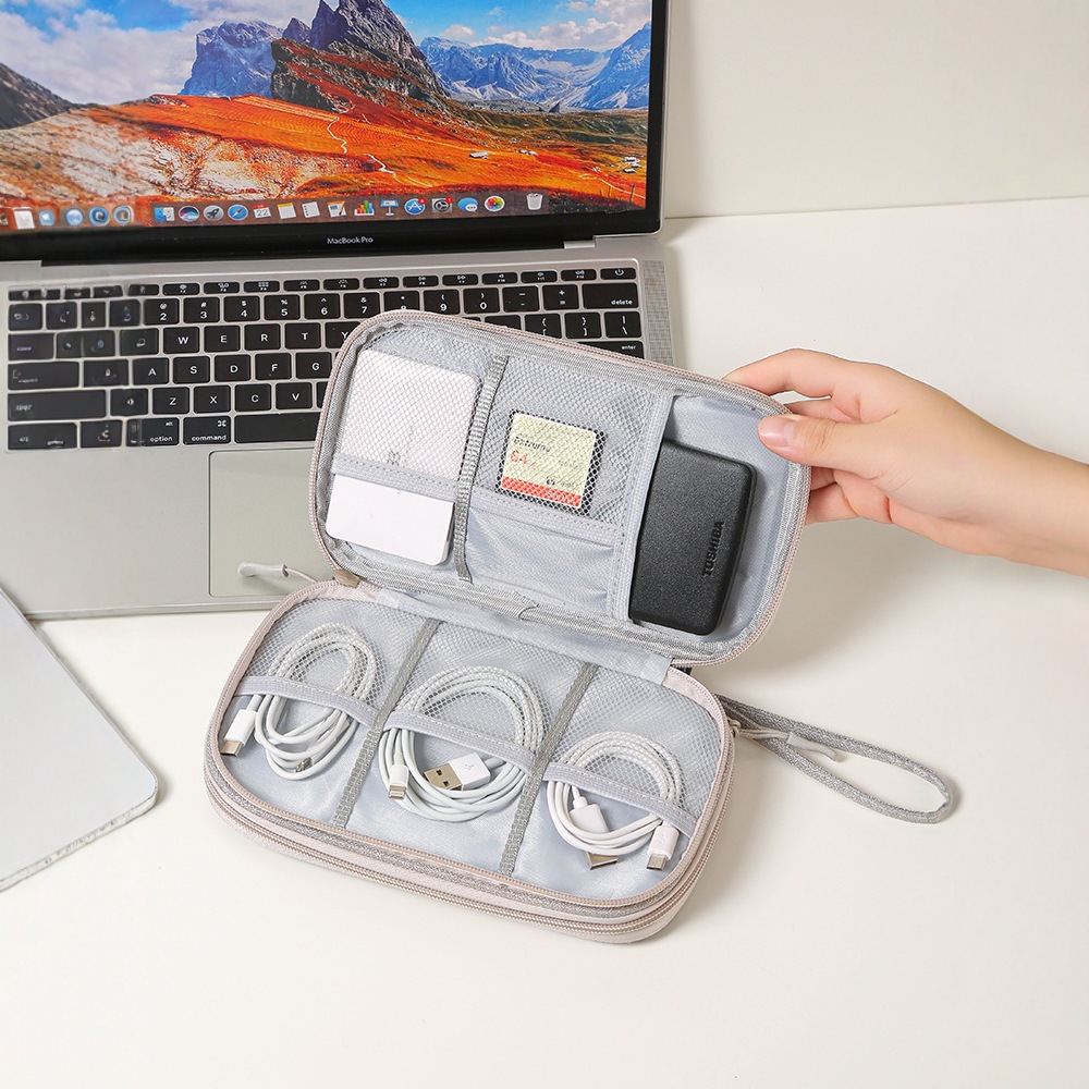 Travel Data Cable Storage Bag, – Office Tech Bag Bewertung und Preis