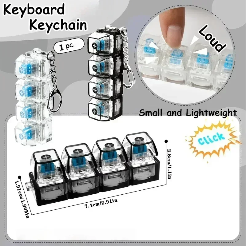 1pcs LED Keyboard Keycap Stres – Office Tech Gadgets Bewertung und Preis