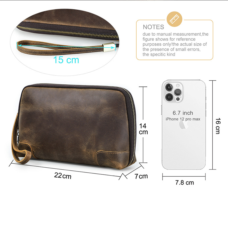 Genuine Leather Tech Pouch Mul – Office Tech Bag Bewertung und Preis