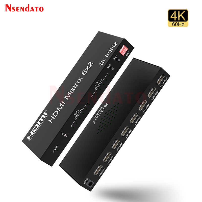 HDMI Matrix Switch 6x2 4k 60Hz – Hdmi Matrix Switch Bewertung und Preis