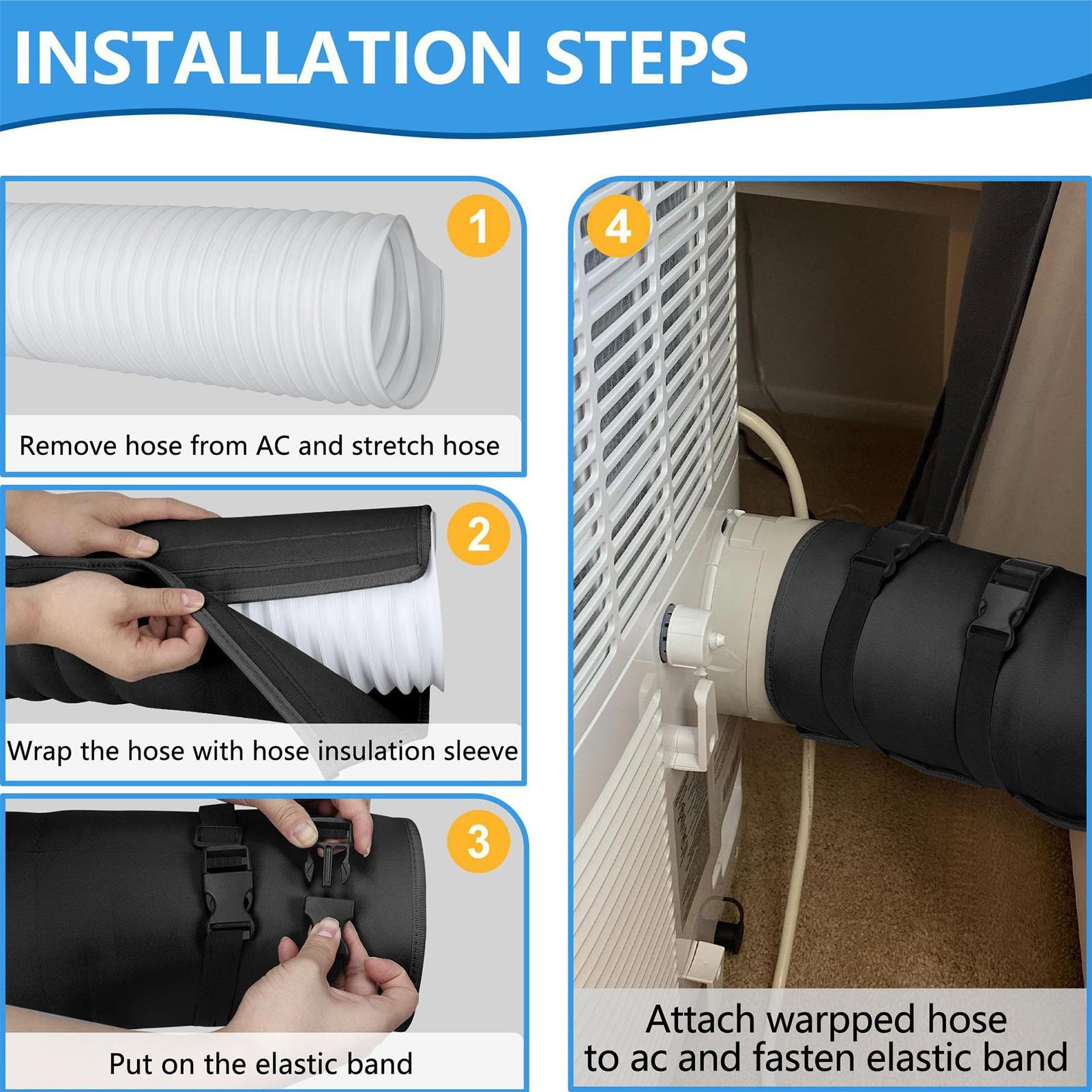 Air Conditioner Hose Cover Dus – Office Print Tech Bewertung und Preis